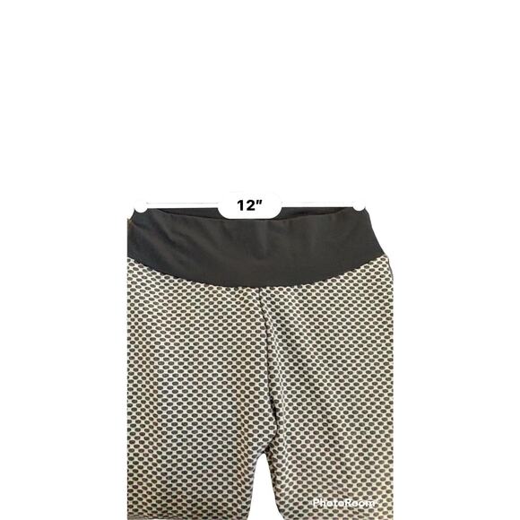 NWOT Tik Tok Booty Scrunched Push-Up Butt Textured Leggings Women's - Picture 7 of 10